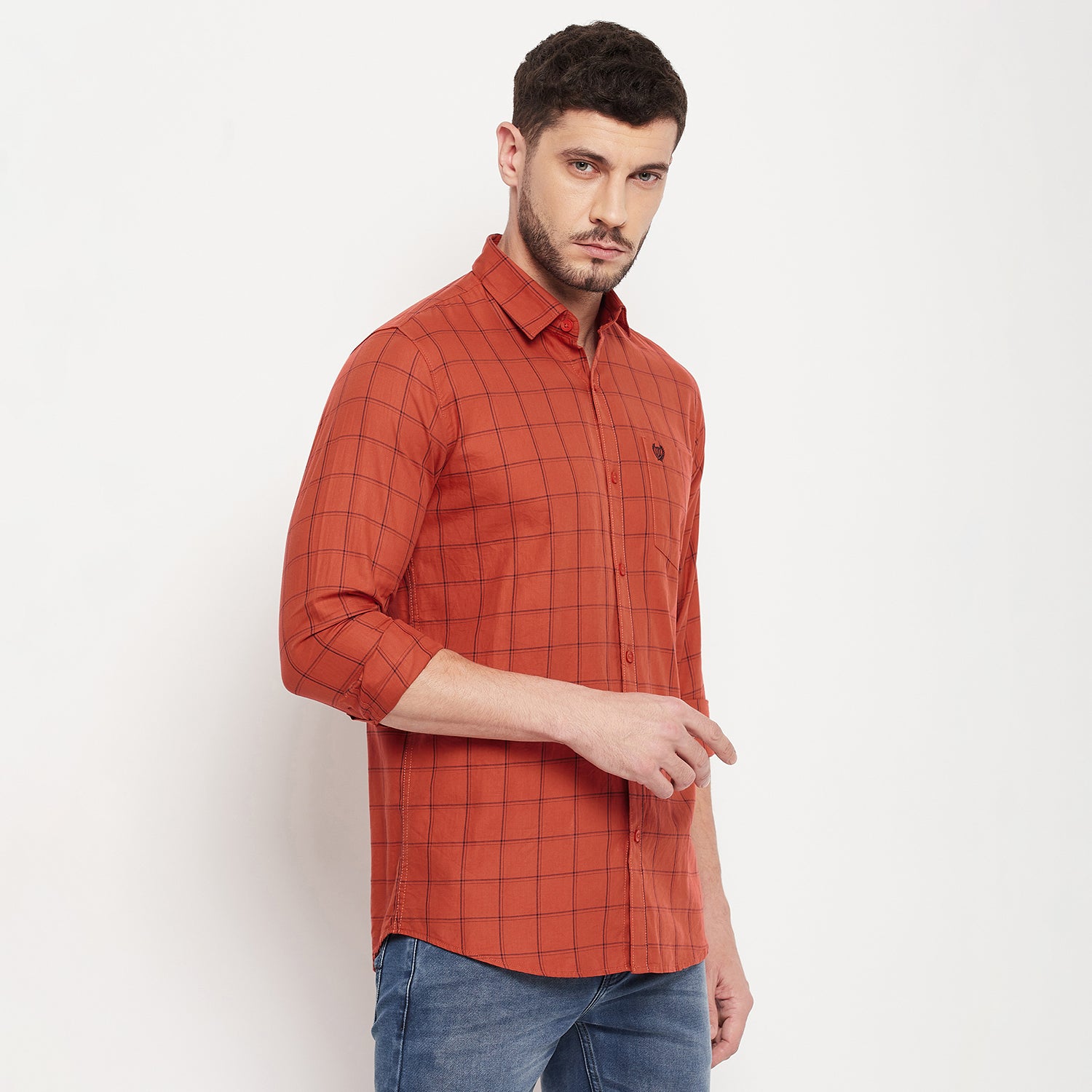 Duke Urban Men Full Sleeve Cotton Shirt (SDO6CKK)
