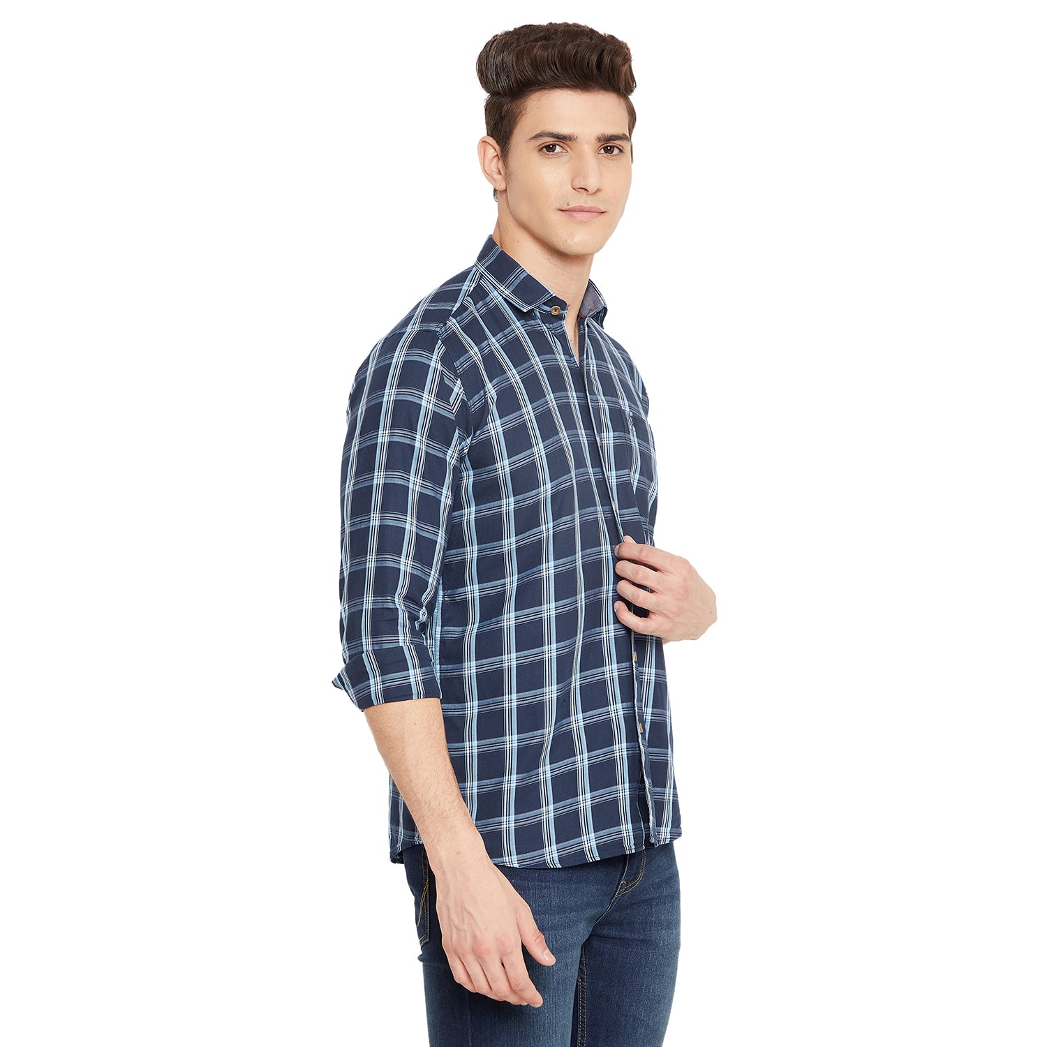 Duke Stardust Men Full Sleeve Cotton Shirt (SDO8CKTR)