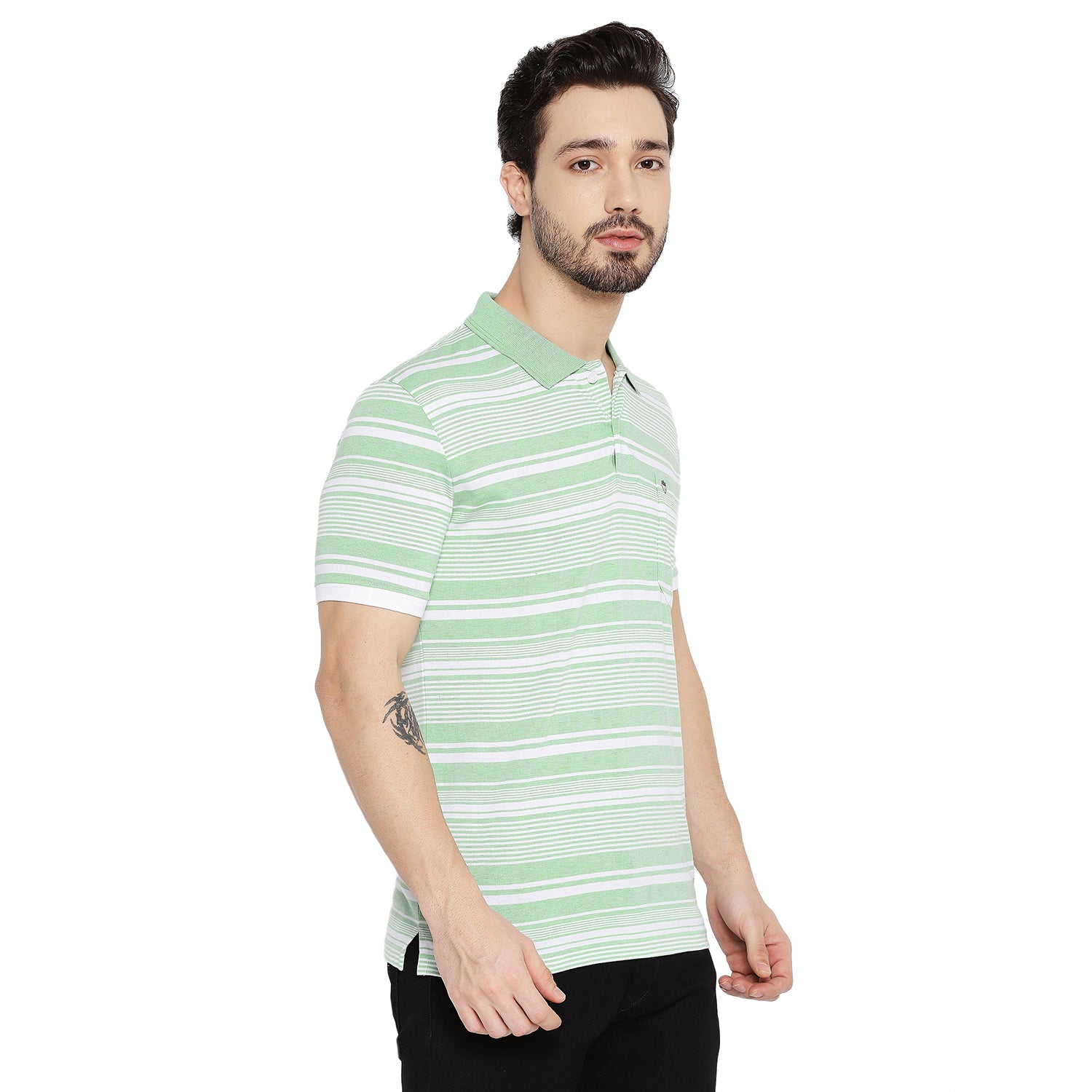 Duke Stardust Men Half Sleeve Cotton T-shirt (MTLF354)