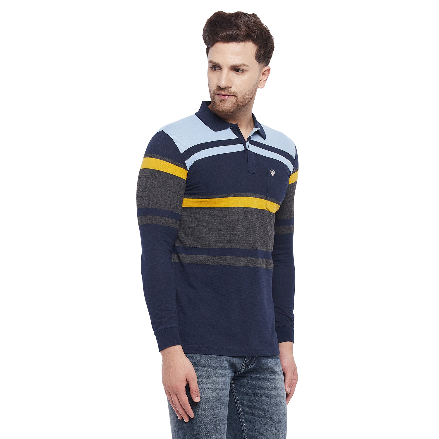 Duke Stardust Men Full Sleeve Cotton T-Shirt (LF3905)