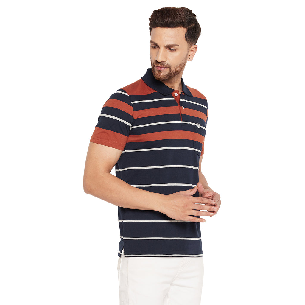 Duke Stardust Men Half Sleeve Cotton T-shirt (MTLF356)
