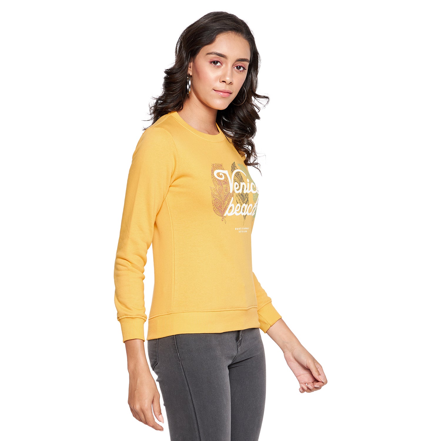 Duke Urban Women Full Sleeve Round Neck Sweatshirt (LFX828)