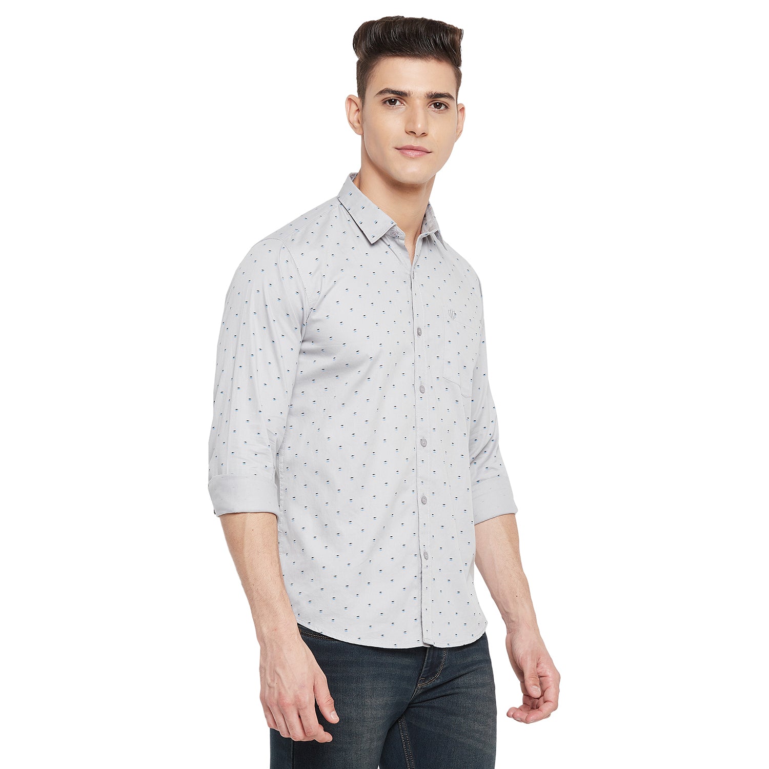 Duke Urban Men Full Sleeve Cotton Shirt (SD7PRTCQ)