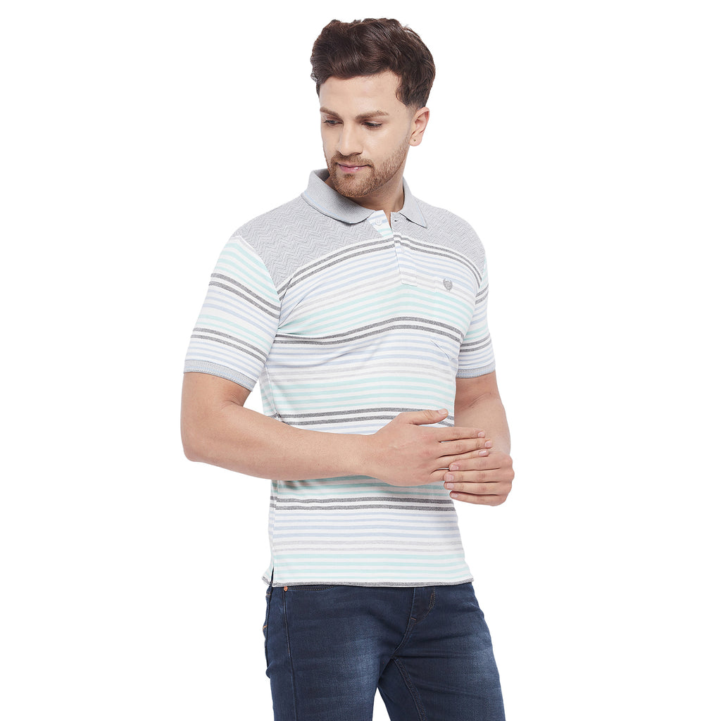 Duke Stardust Men Half Sleeve Cotton T-Shirt (LF5139)