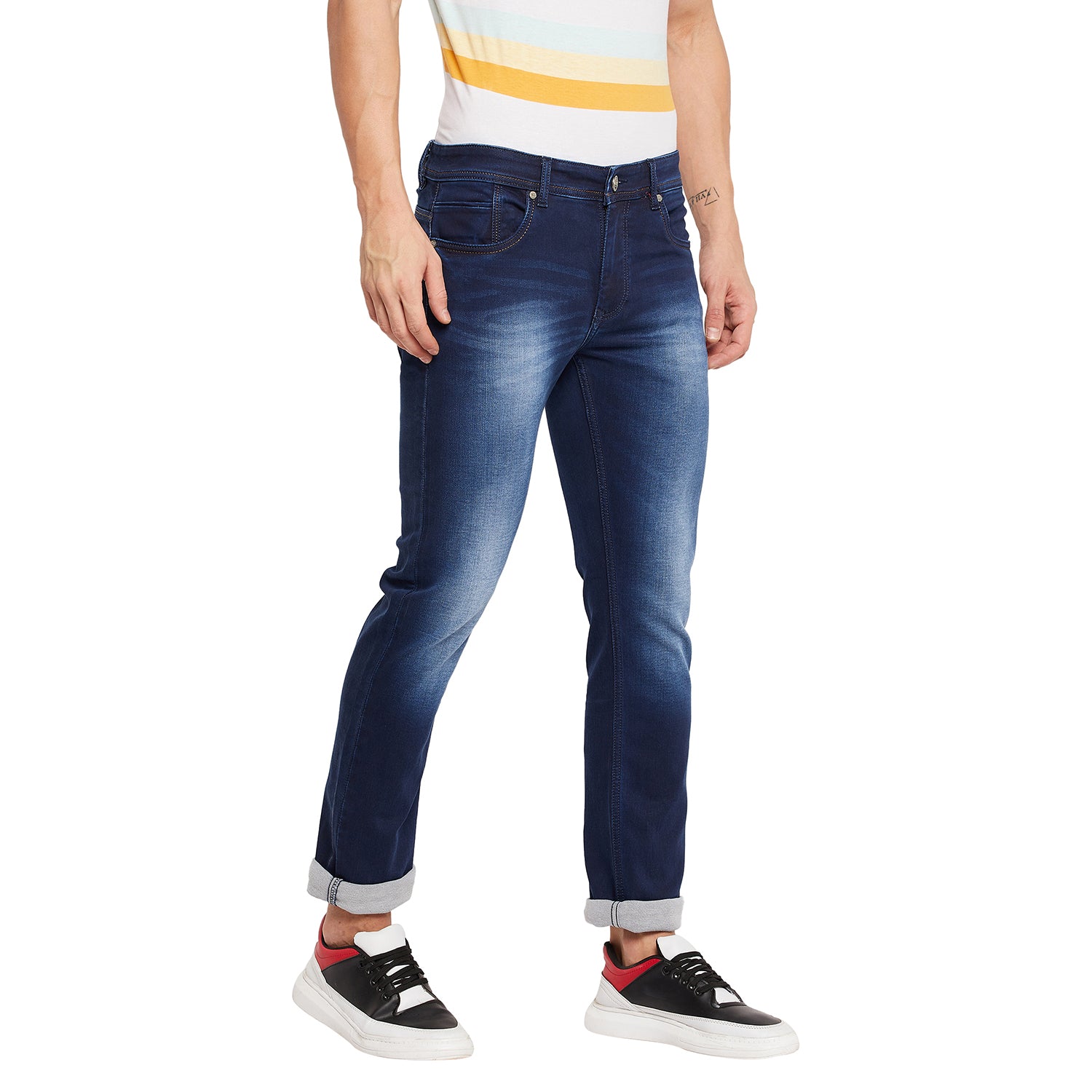 Duke Stardust Men Slim Fit Stretchable Jeans (SDD5222)