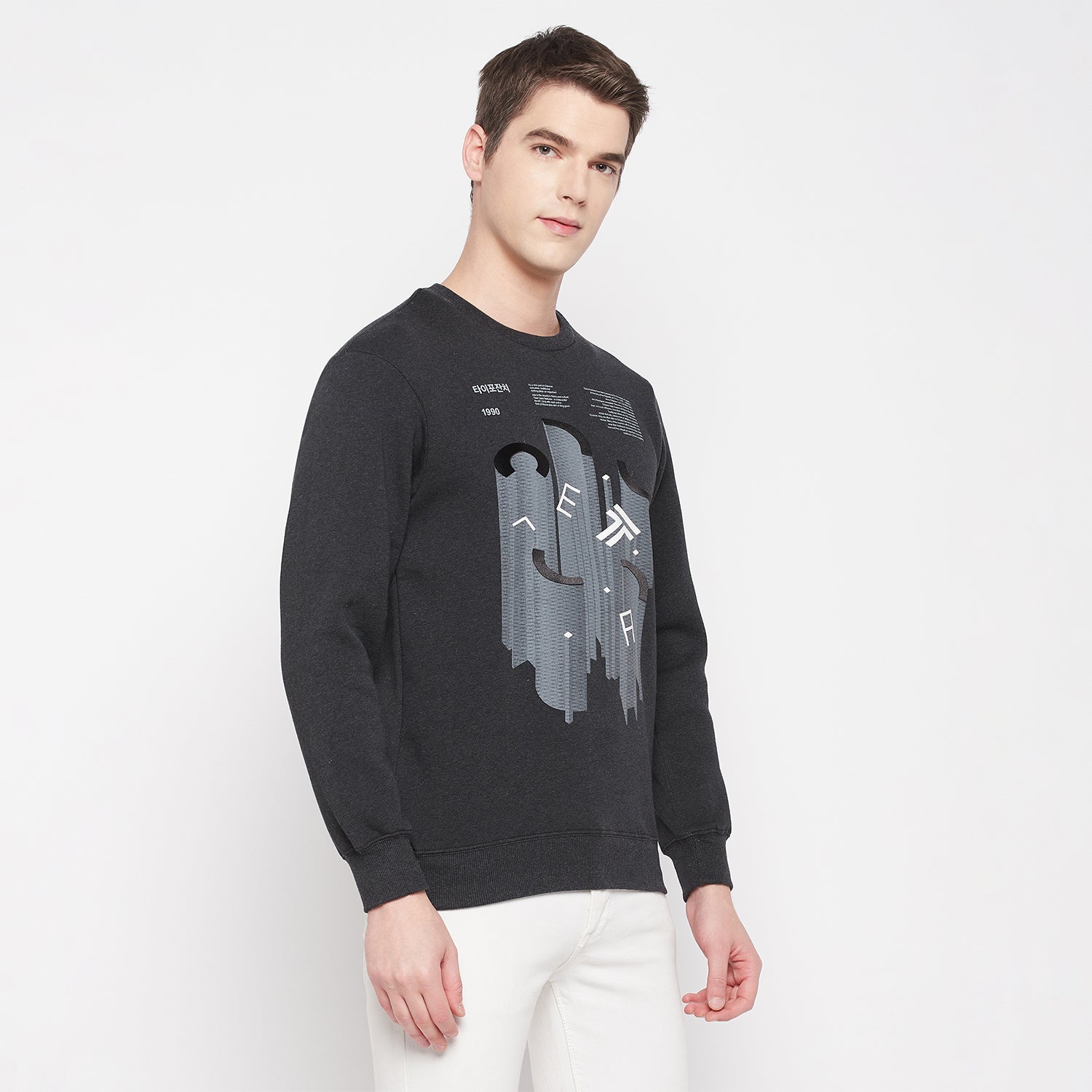Duke Urban Men Round Neck Sweatshirt (LF6176)