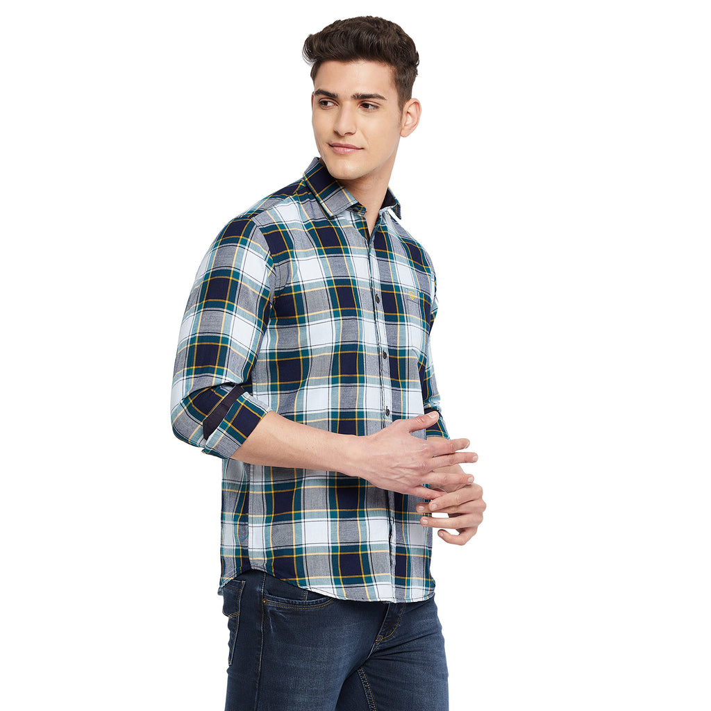 Duke Urban Men Full Sleeve  Cotton Shirt (SDO5CKI)