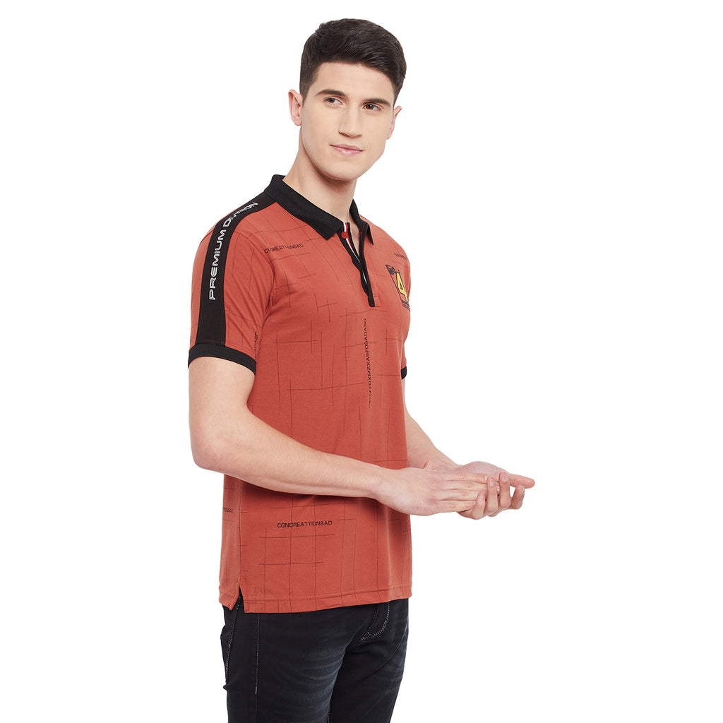 Duke Stardust Men Half Sleeve Cotton T-Shirt (LF5404)