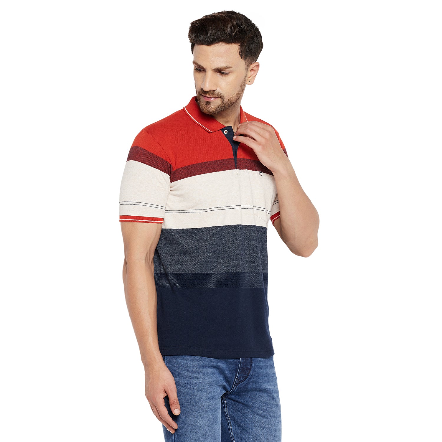 Duke Urban Men Half Sleeve Cotton T-shirt (LF5705)