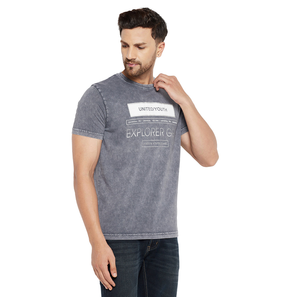 Duke Stardust Men Half Sleeve Cotton T-shirt (LF5433)