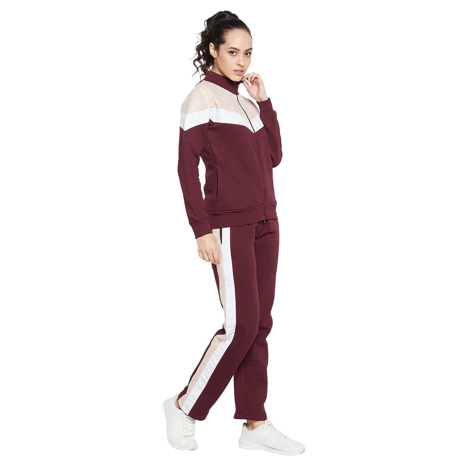 Duke Stardust Women Full sleeve Tracksuit (LFX801)