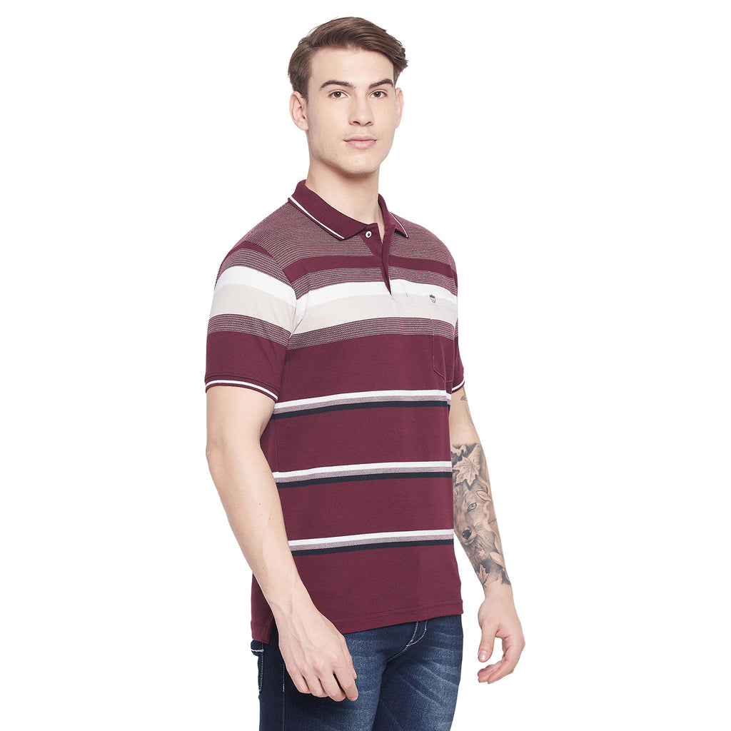 Duke Stardust Men Half Sleeve Cotton T-shirt (LF5707)