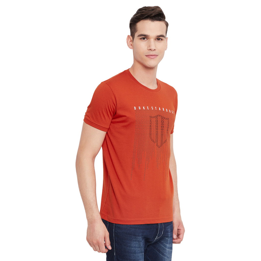 Duke Stardust Men Half Sleeve Cotton T-Shirt (MTLF331)
