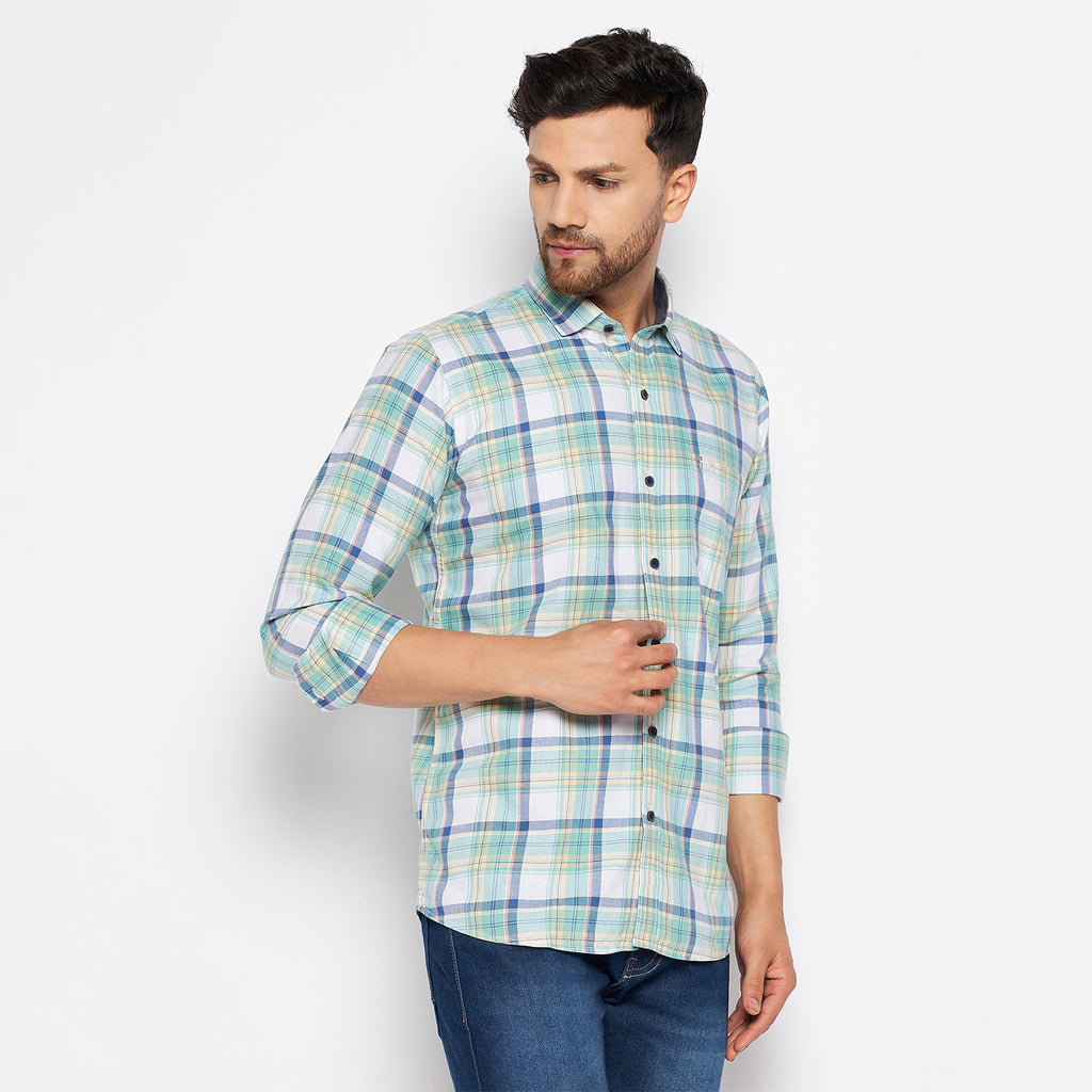 Duke Stardust Men Full Sleeve Cotton Shirt (SDO8CKOH)