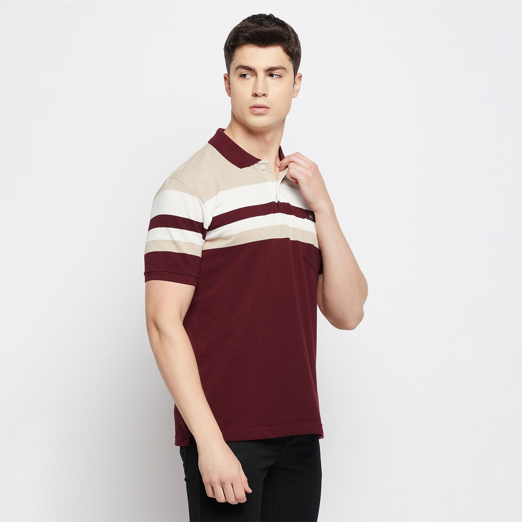 Duke Urban Men Half Sleeve Cotton T-shirt (LF7037)