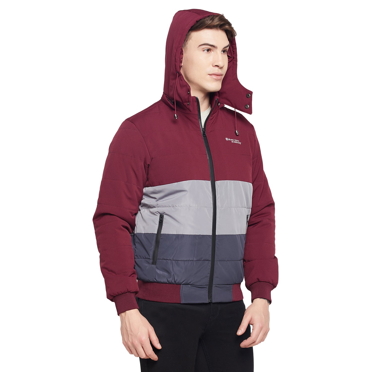 Duke Urban Men Full Sleeve Hooded Jacket (SDZ866)