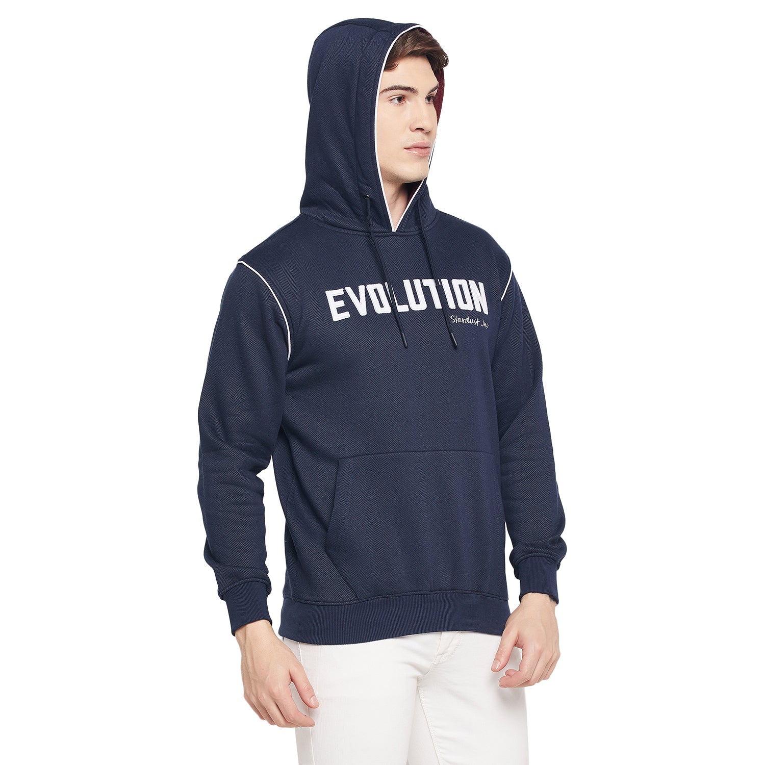 Duke Urban Men Hooded Neck Sweatshirt (LF3865)