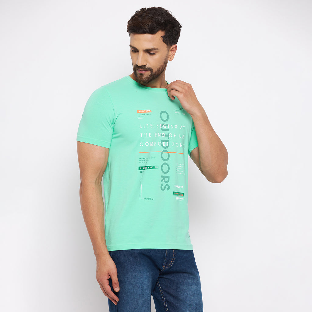 Duke Stardust Men Half Sleeve Cotton T-shirt (LF4917)