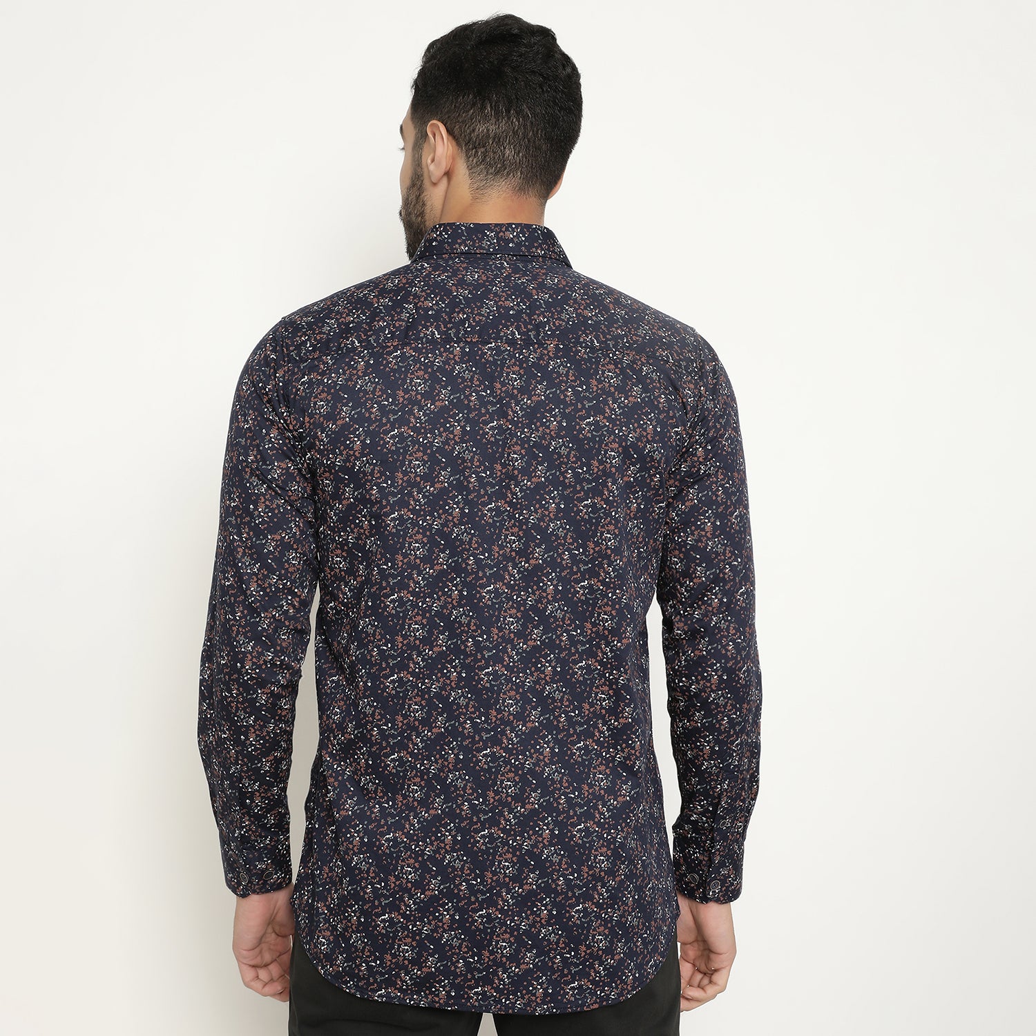 Duke Urban Men Full Sleeve Cotton Shirt (SDO6PRTG)