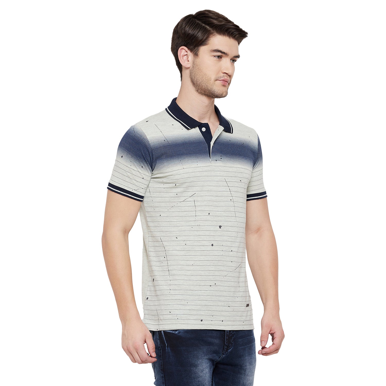 Duke Stardust Men Half Sleeve Cotton T-shirt (LQ4845)