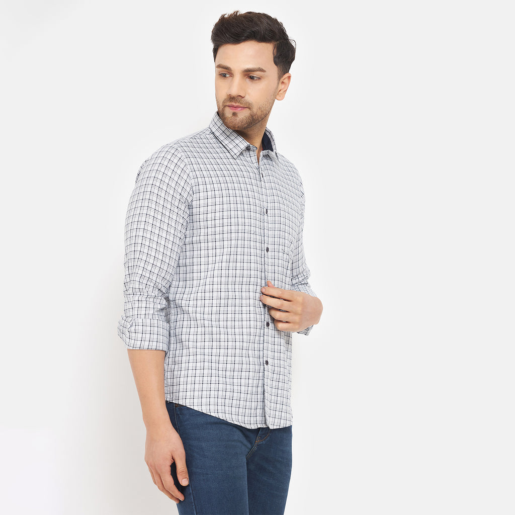 Duke Urban Men Full Sleeve Cotton Shirt (SDO7CKMB)