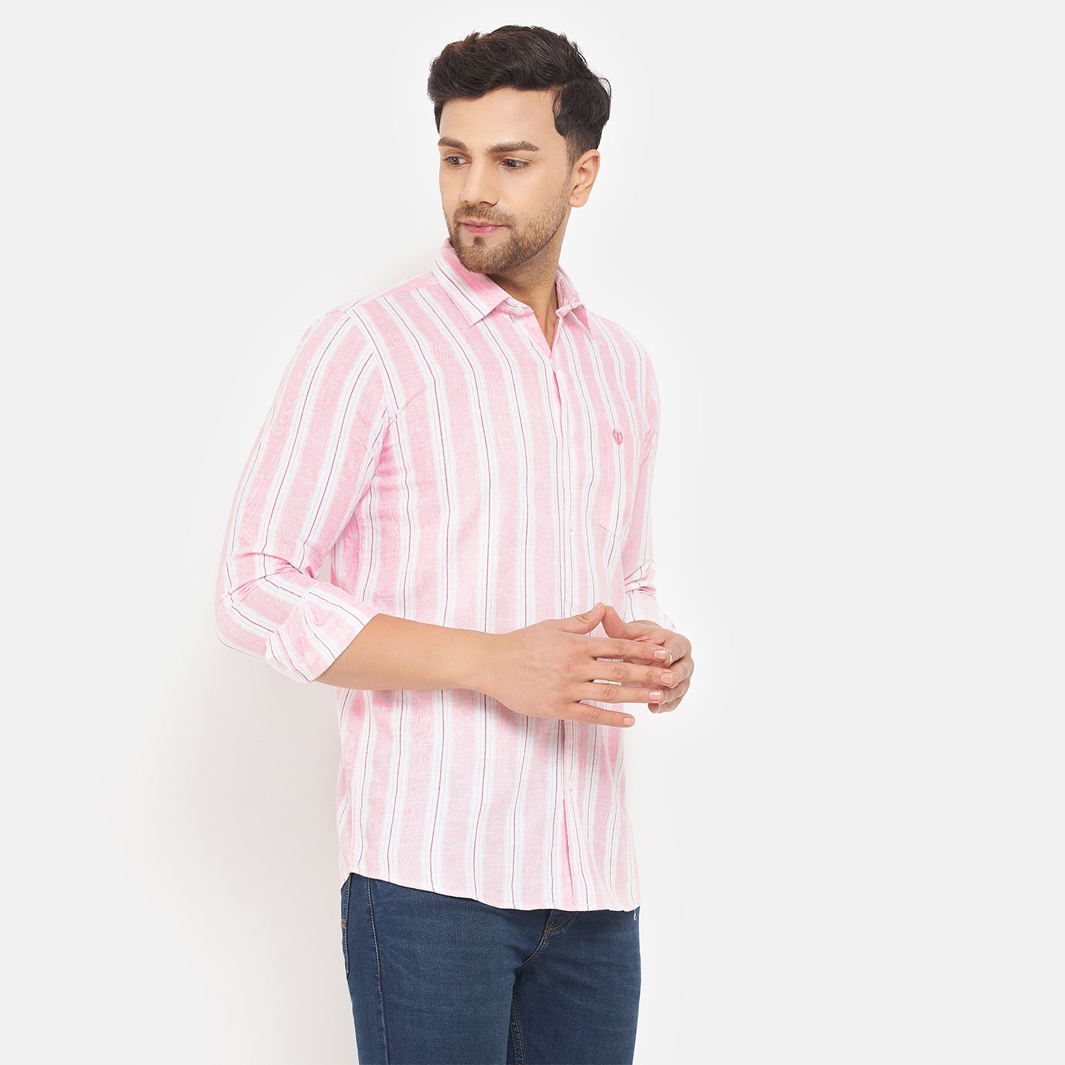 Duke Stardust Men Full Sleeve Cotton Shirt (SDO6CKP)