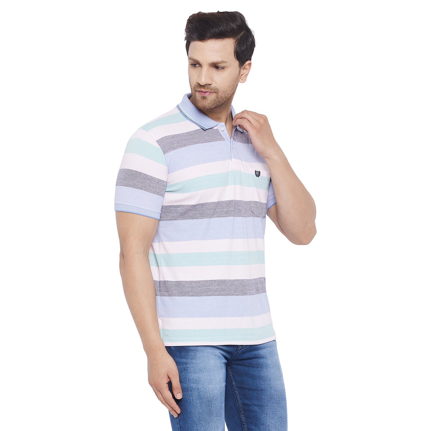 Duke Stardust Men Half Sleeve Cotton T-Shirt (LF5130)