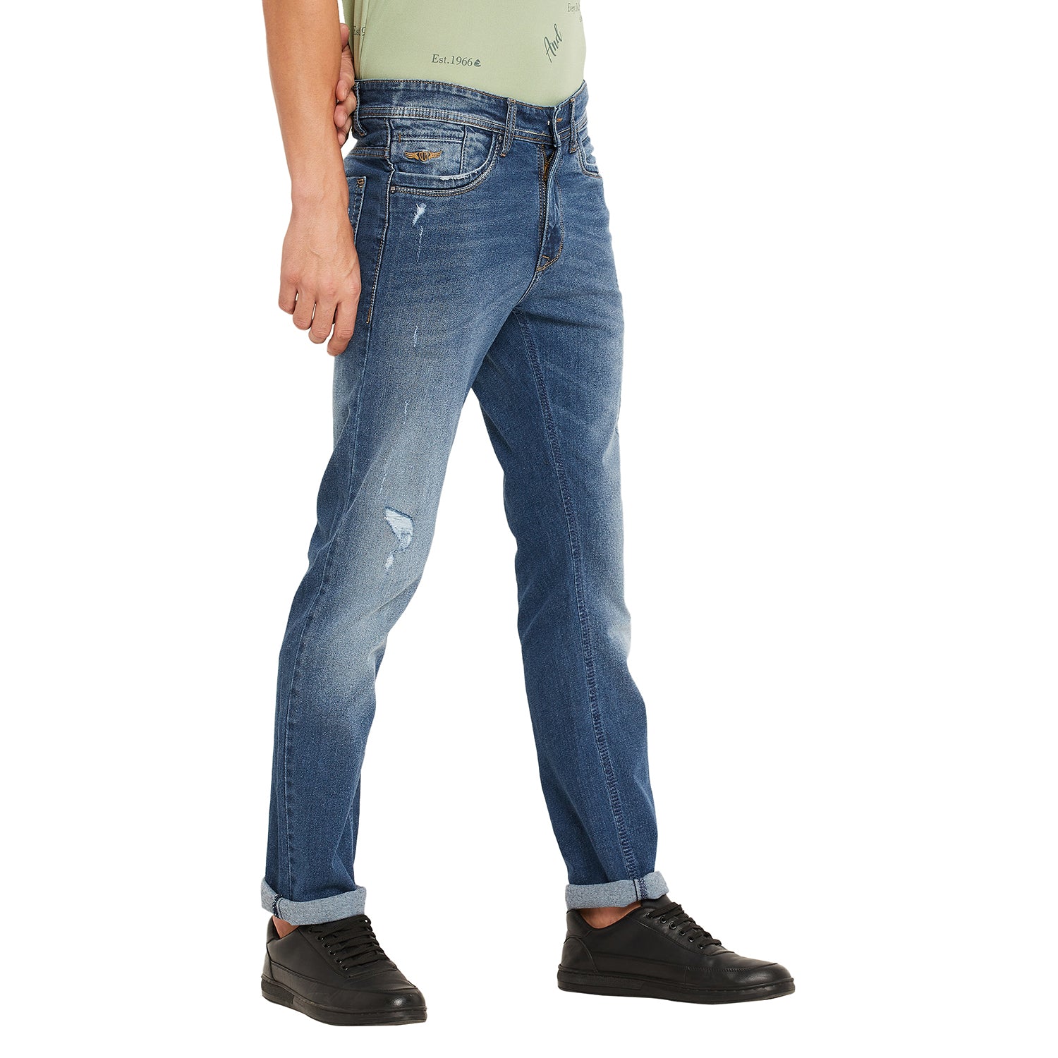 Duke Urban Men Slim Fit Stretchable Jeans (SDD5274)