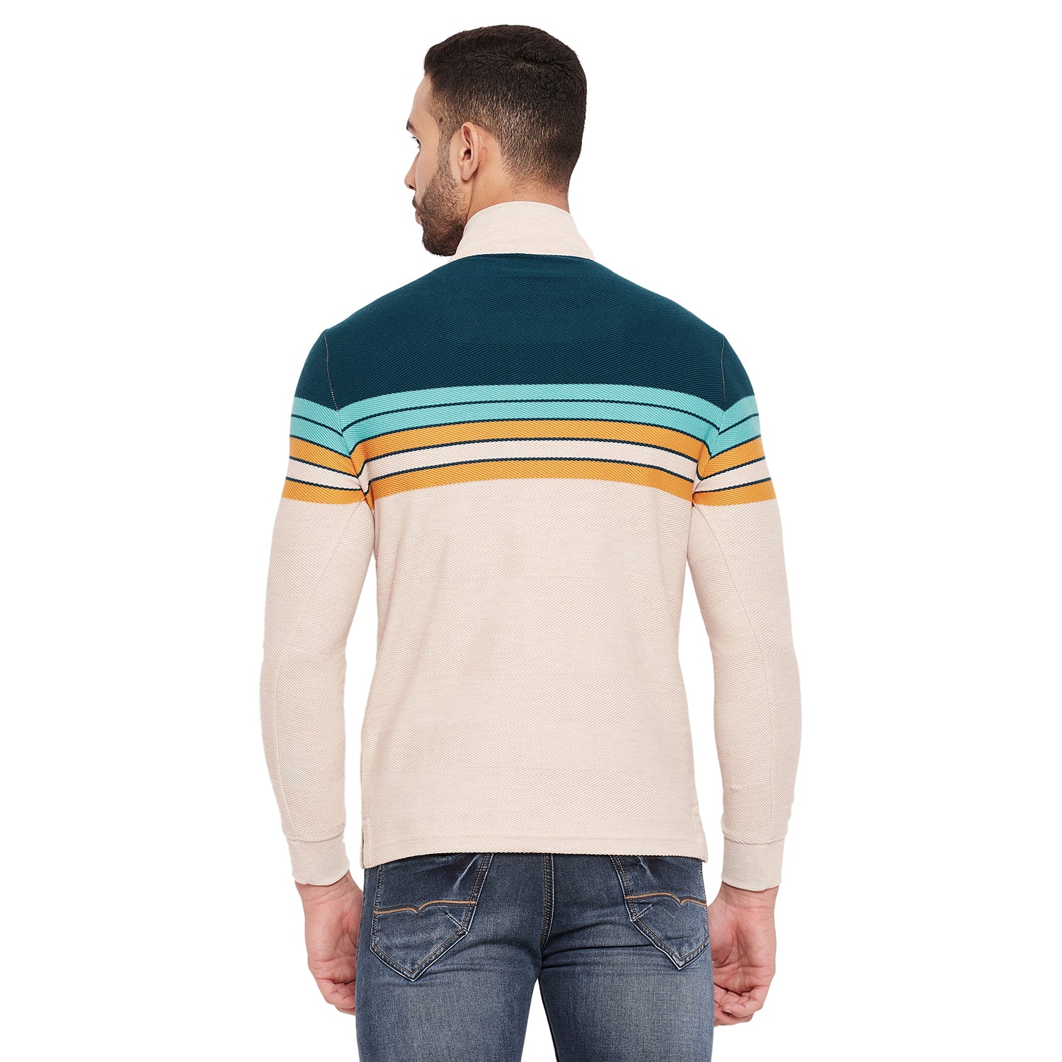 Duke Stardust Men Full Sleeve Cotton T-shirt (LF3954)