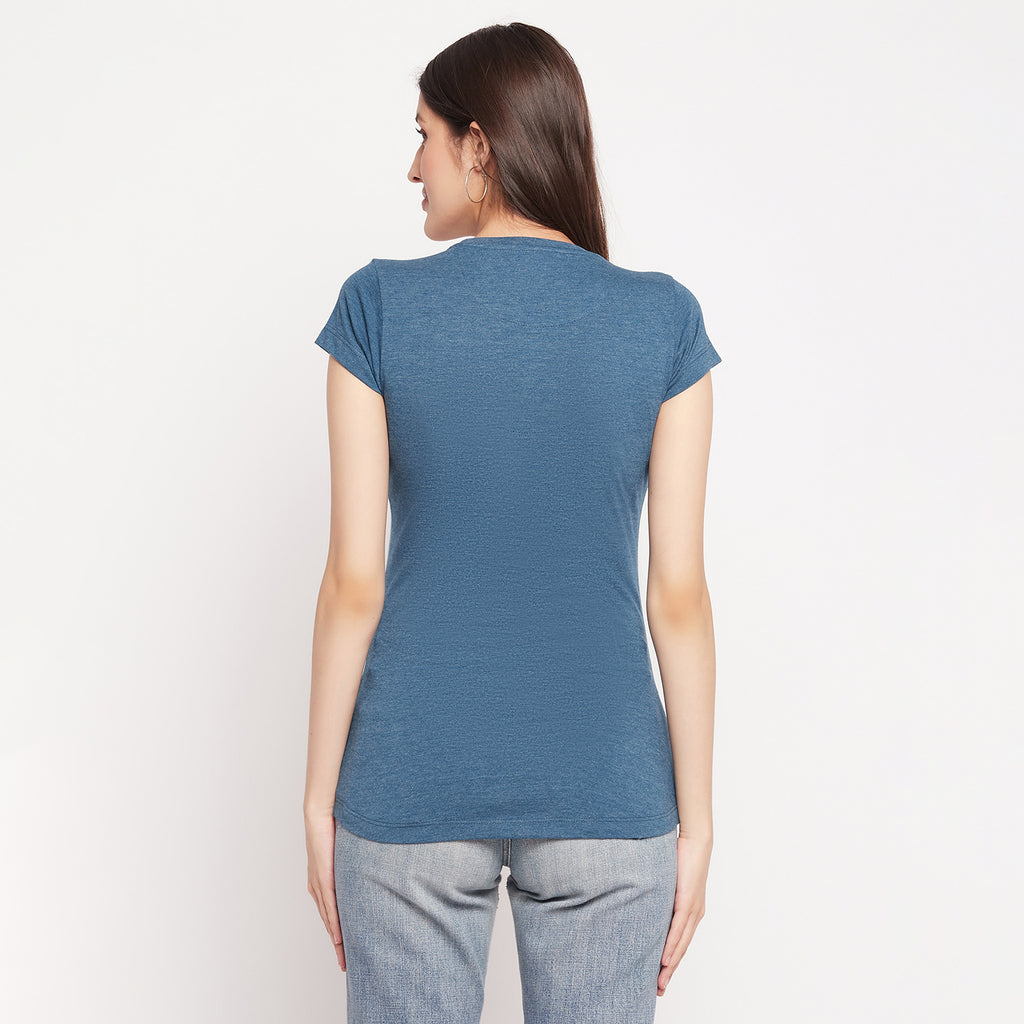 Duke Urban Women Short Sleeve Round Neck Top (LFX124)