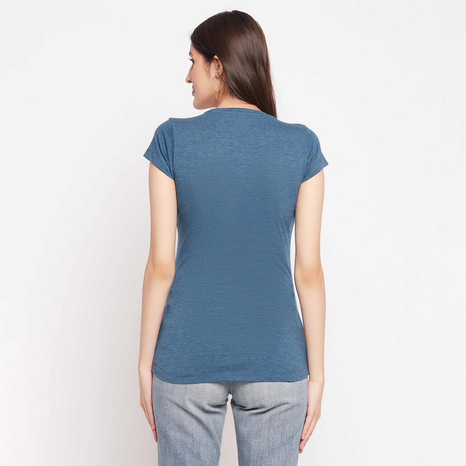 Duke Urban Women Short Sleeve Round Neck Top (LFX124)