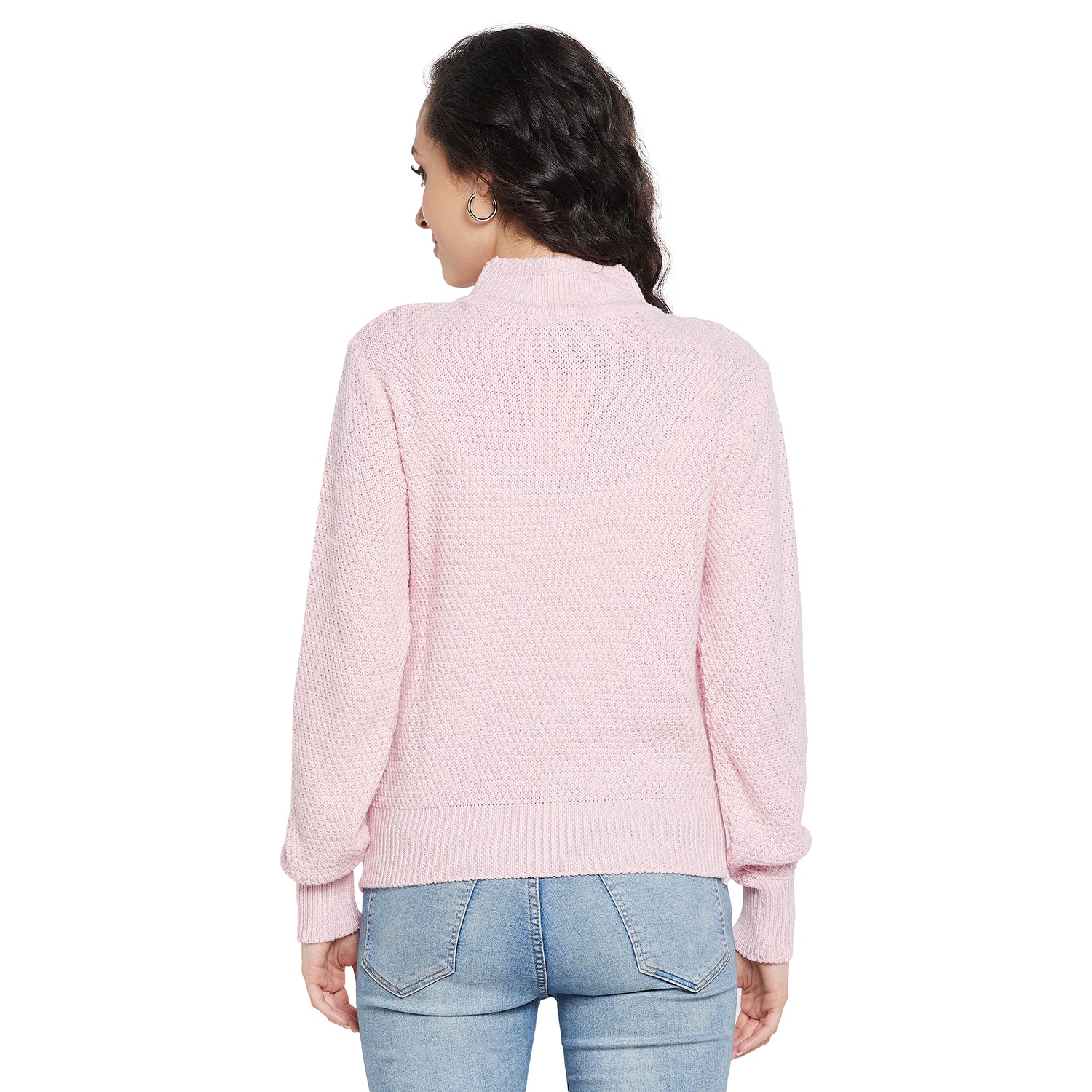 Duke Urban Women Full sleeve High Neck Pullover (SDS992)