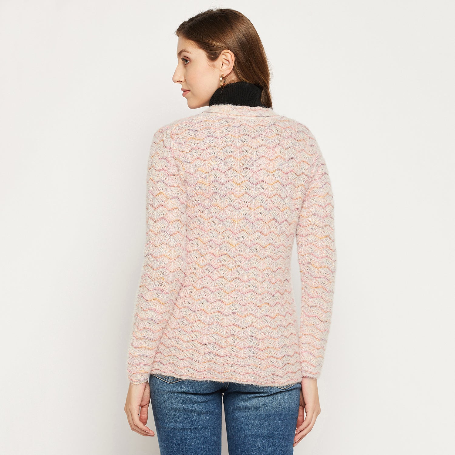 Duke Stardust Women Full Sleeve Cardigan (SDS9739)