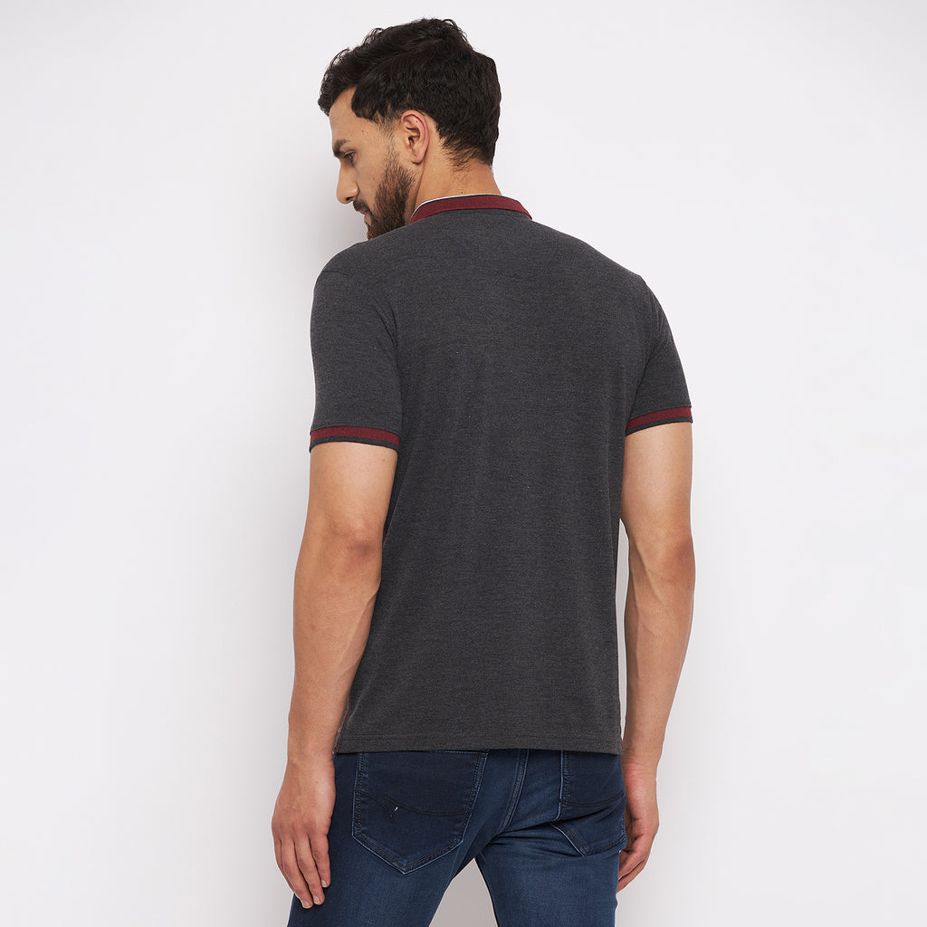 Duke Stardust Men Half Sleeve Cotton T-shirt (LF4822)