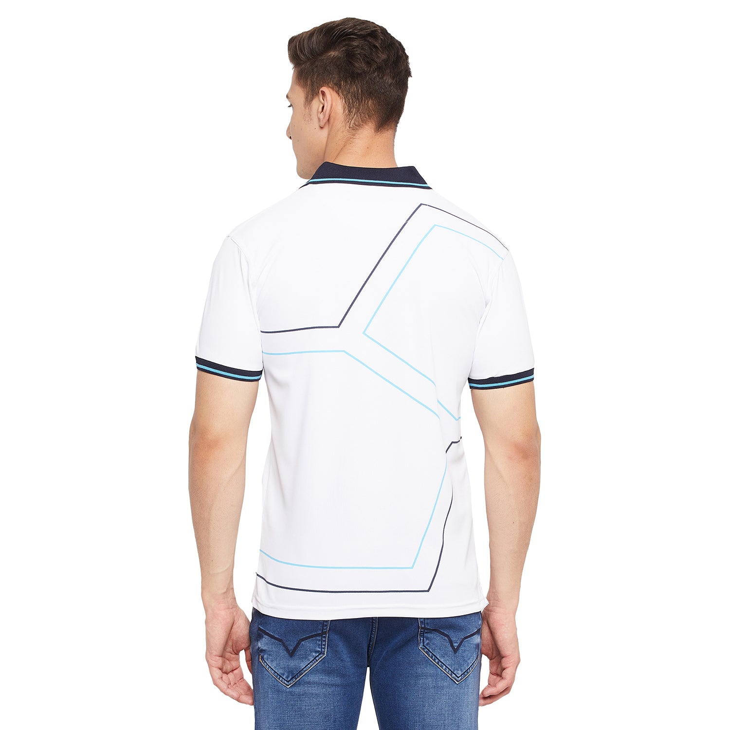 Duke Stardust Men Half Sleeve Sports T-shirt (GD1175)