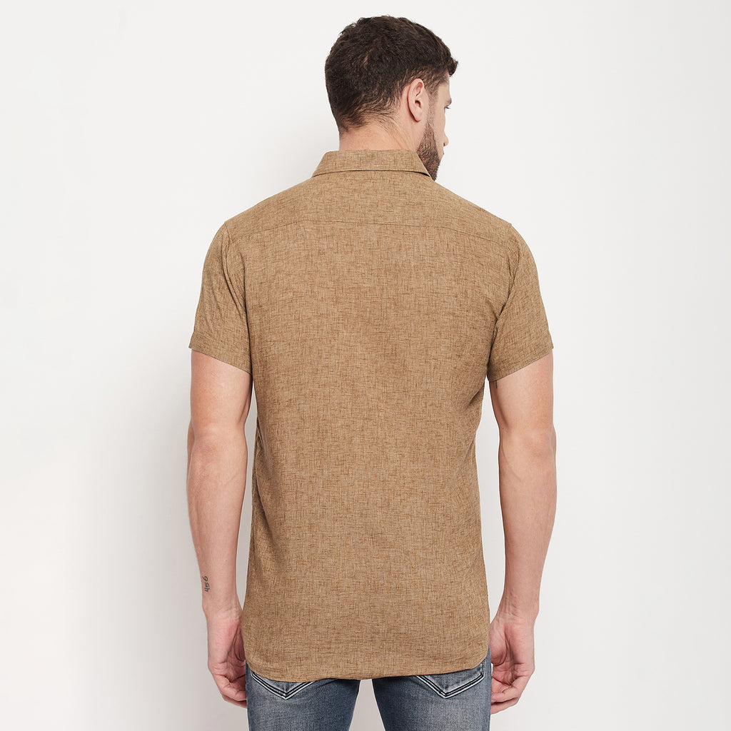 Duke Stardust Men Half Sleeve Cotton Shirt (SDO44CLM)