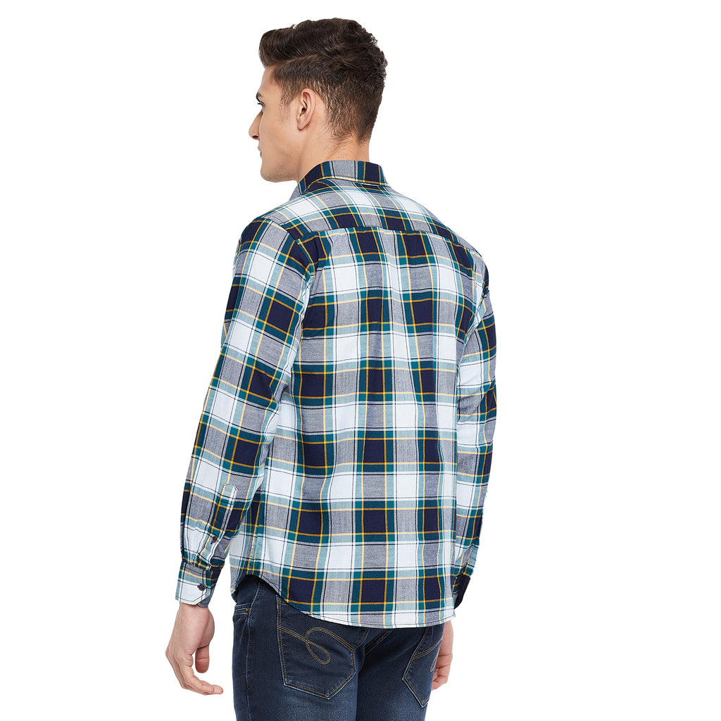 Duke Urban Men Full Sleeve  Cotton Shirt (SDO5CKI)