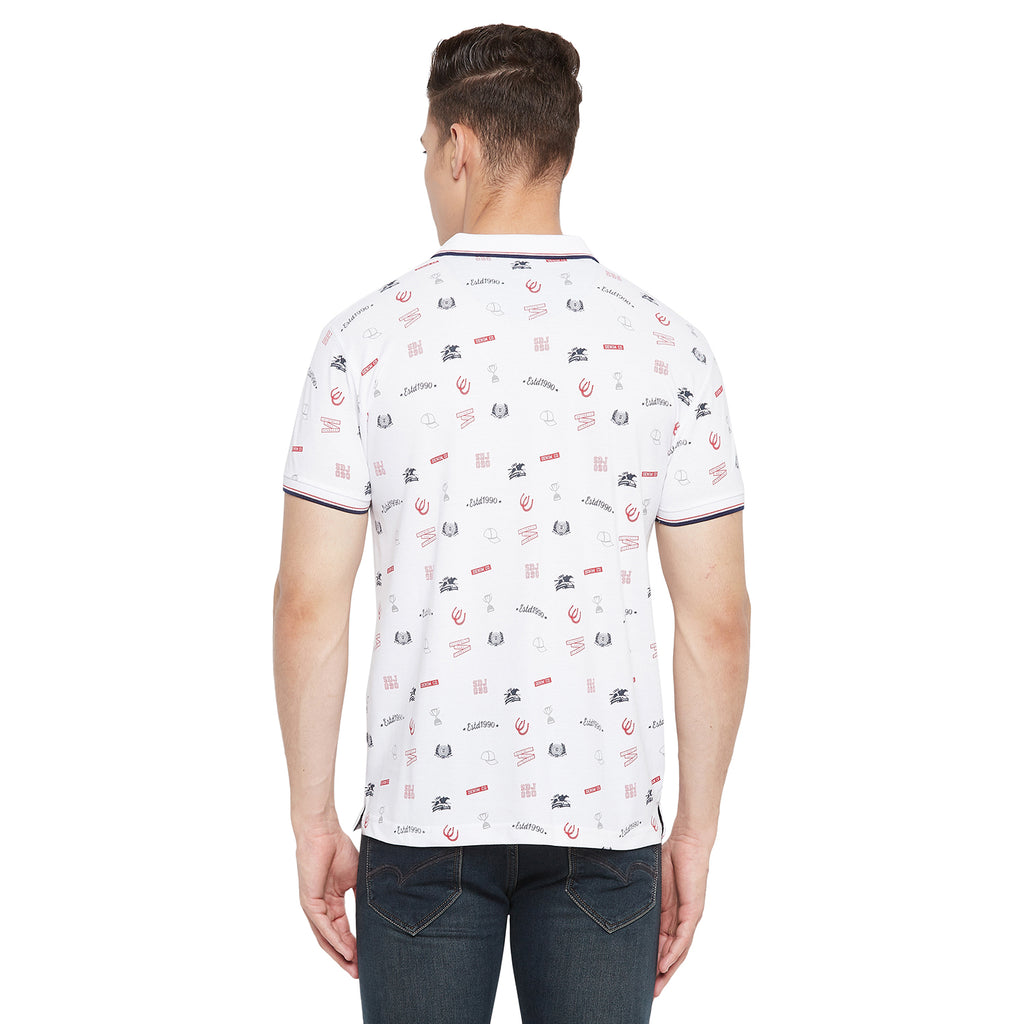 Duke Stardust Men Half Sleeve Cotton T-shirt (LF5494)