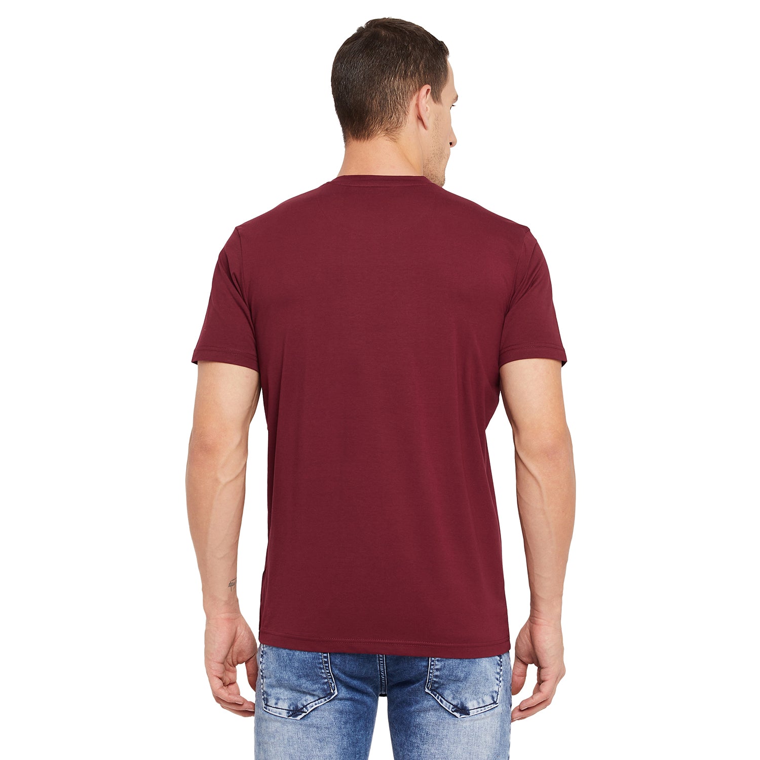 Duke Stardust Men Half Sleeve Cotton T-shirt (LF5286)