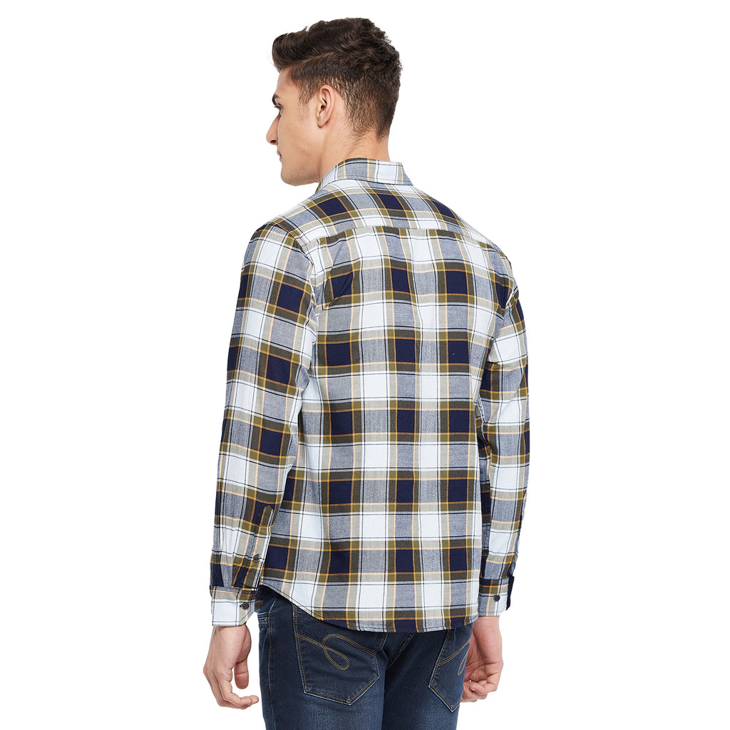 Duke Urban Men Full Sleeve  Cotton Shirt (SDO5CKI)