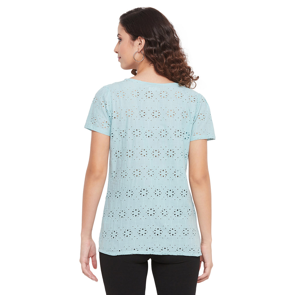 Duke Stardust Round Neck Lady Top (SDX3233)
