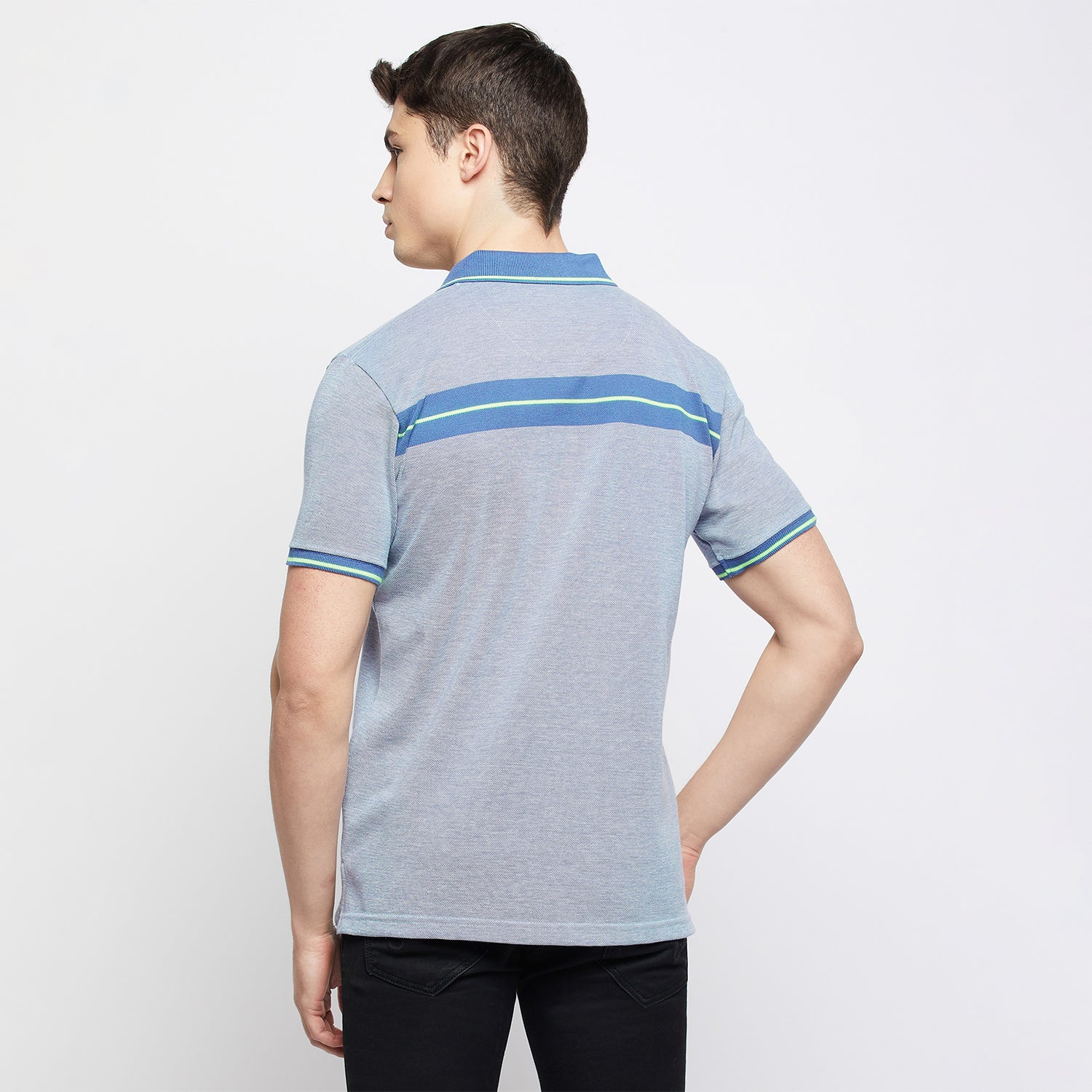 Duke Stardust Men Half Sleeve Cotton T-shirt (LF5727)