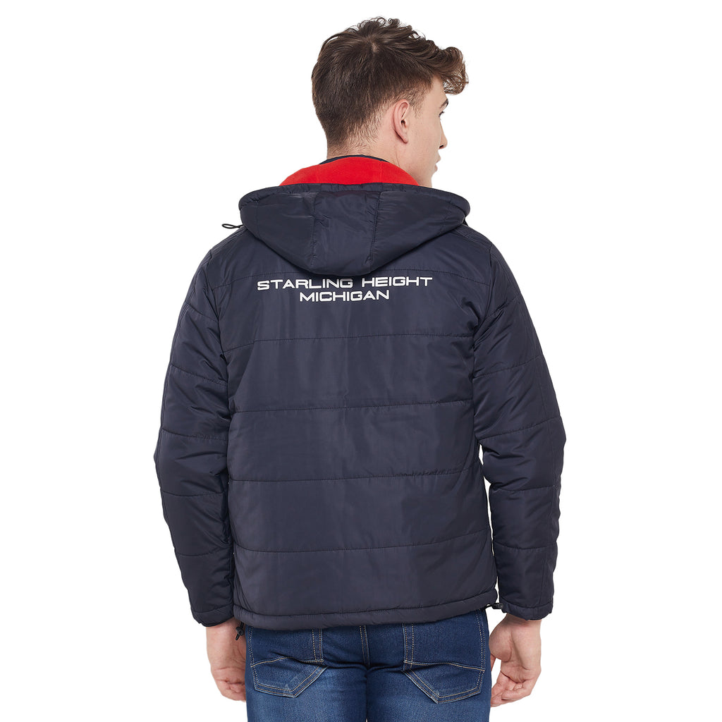 Duke Urban Men Full Sleeve Hooded Jacket (SDZ869)