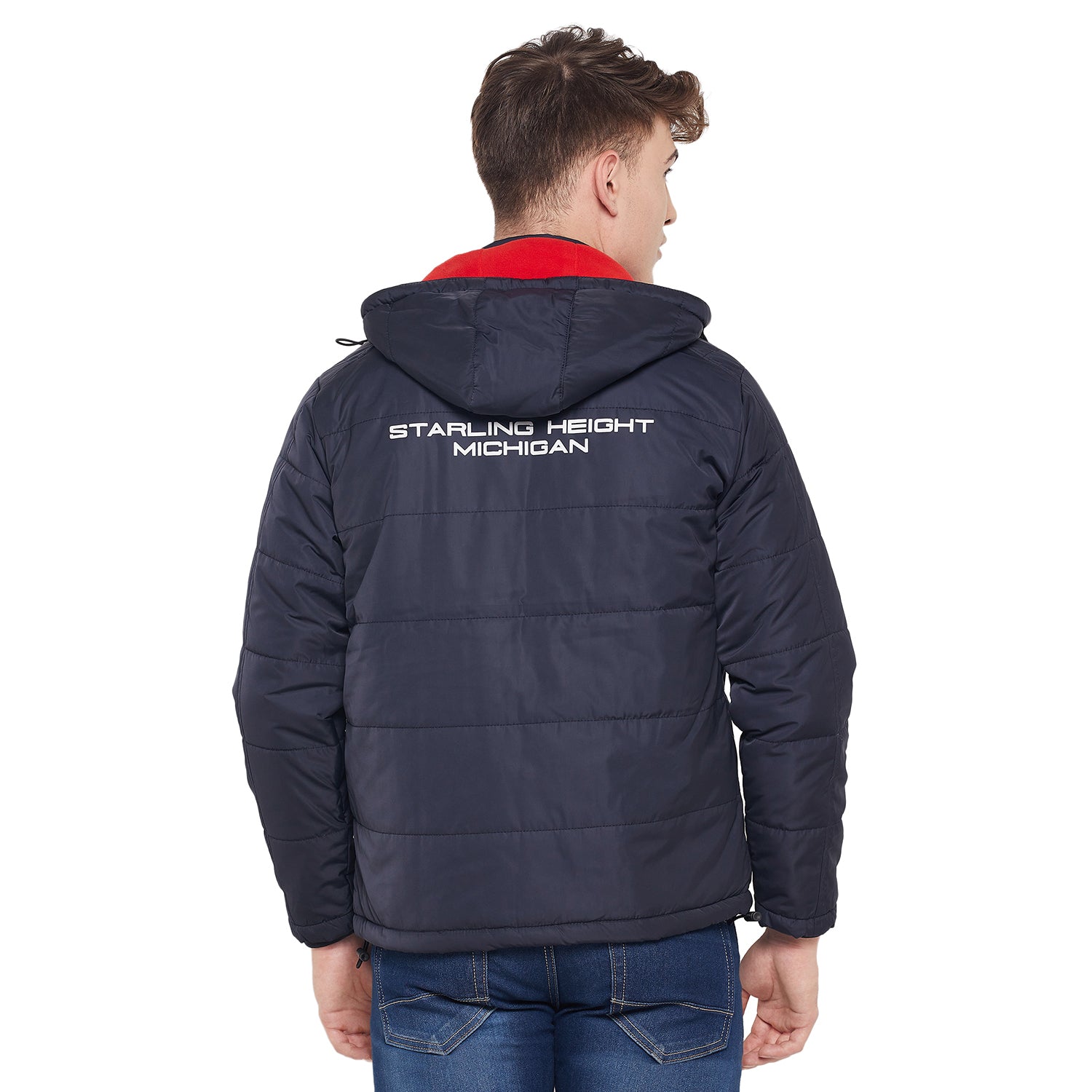 Duke Urban Men Full Sleeve Hooded Jacket (SDZ869)