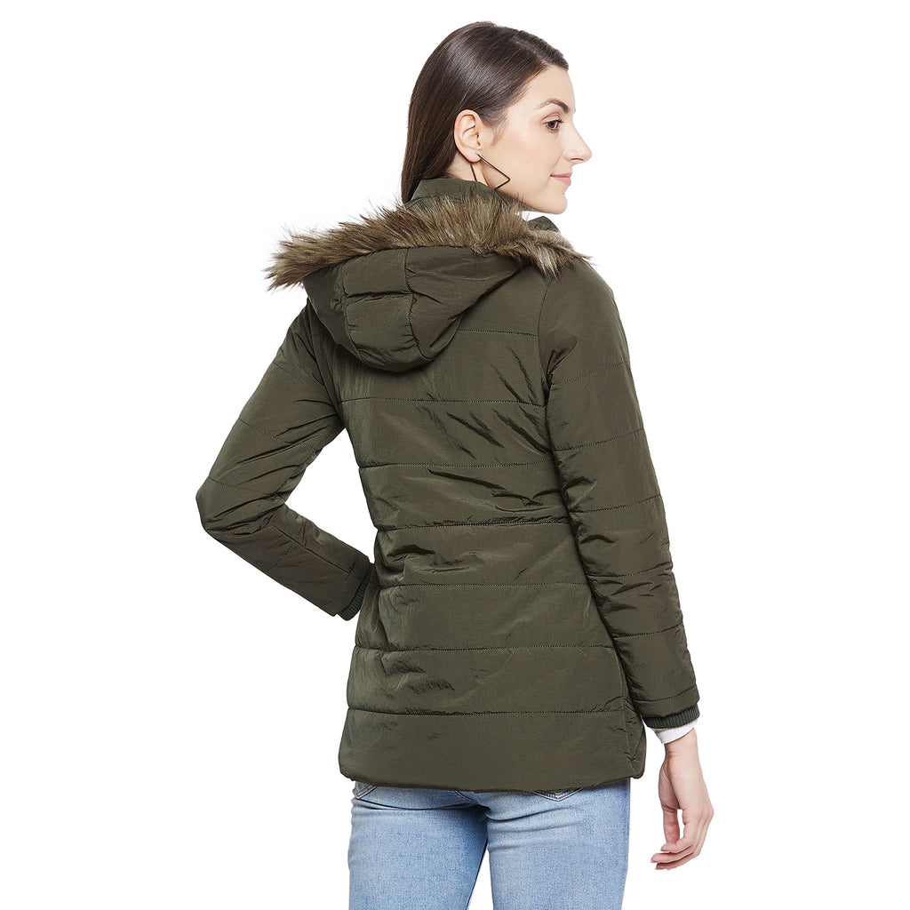 Duke Stardust Women Full Sleeve Padded Jacket (SDZ6691)