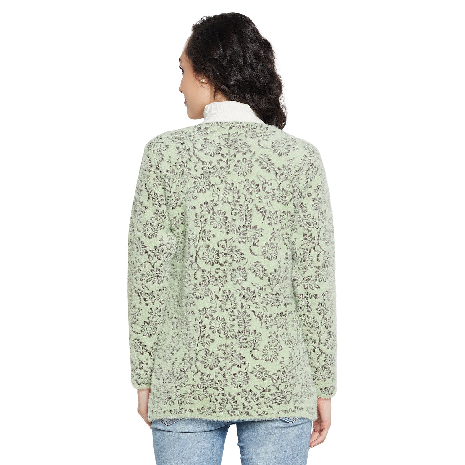 Duke Urban Women Full sleeve Round Neck Cardigan (SDS1132)