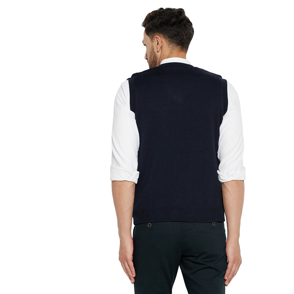 Duke Urban Men Sleeveless Reversible Sweater (SDS2035)