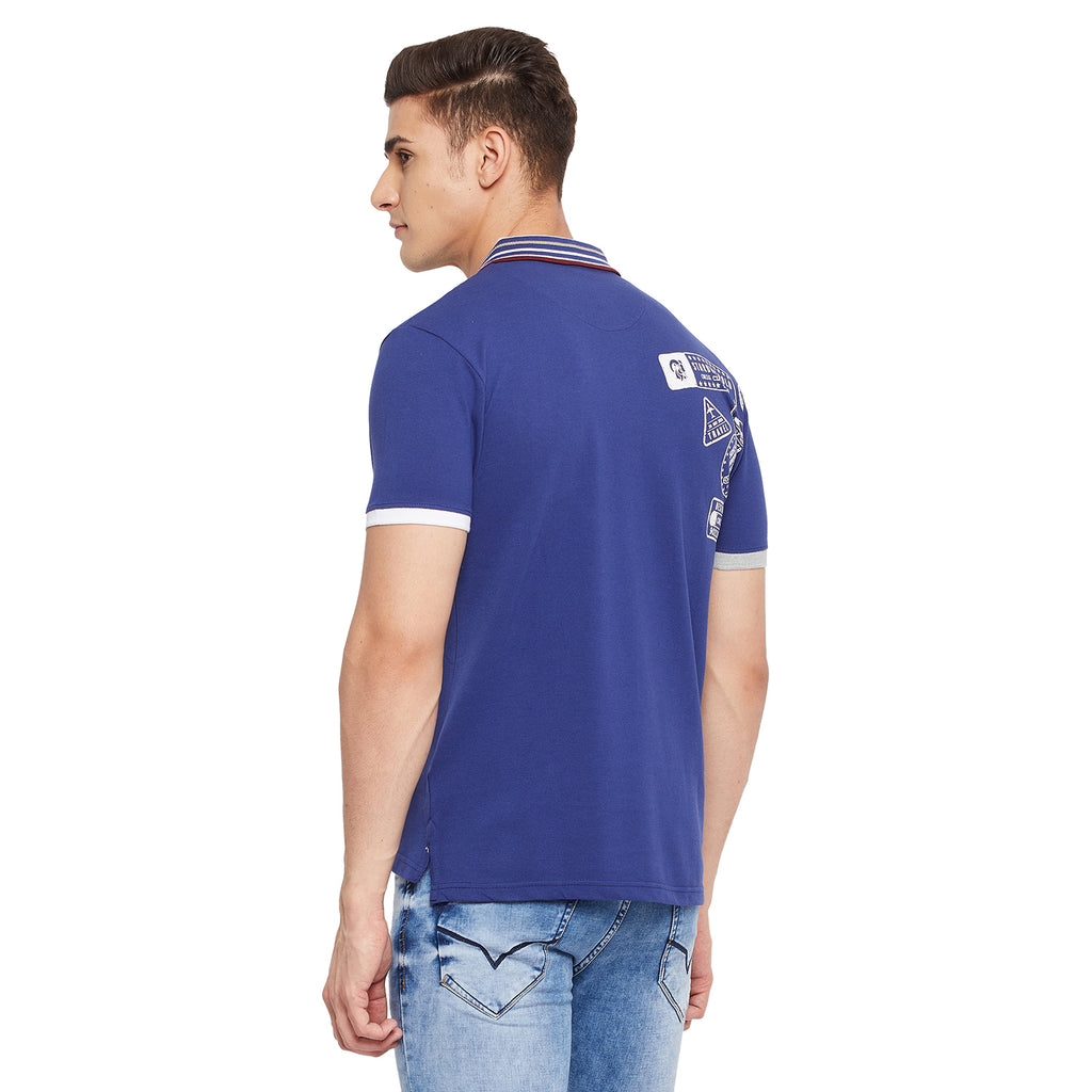Duke Stardust Men Half Sleeve Cotton T-shirt (LF4709)