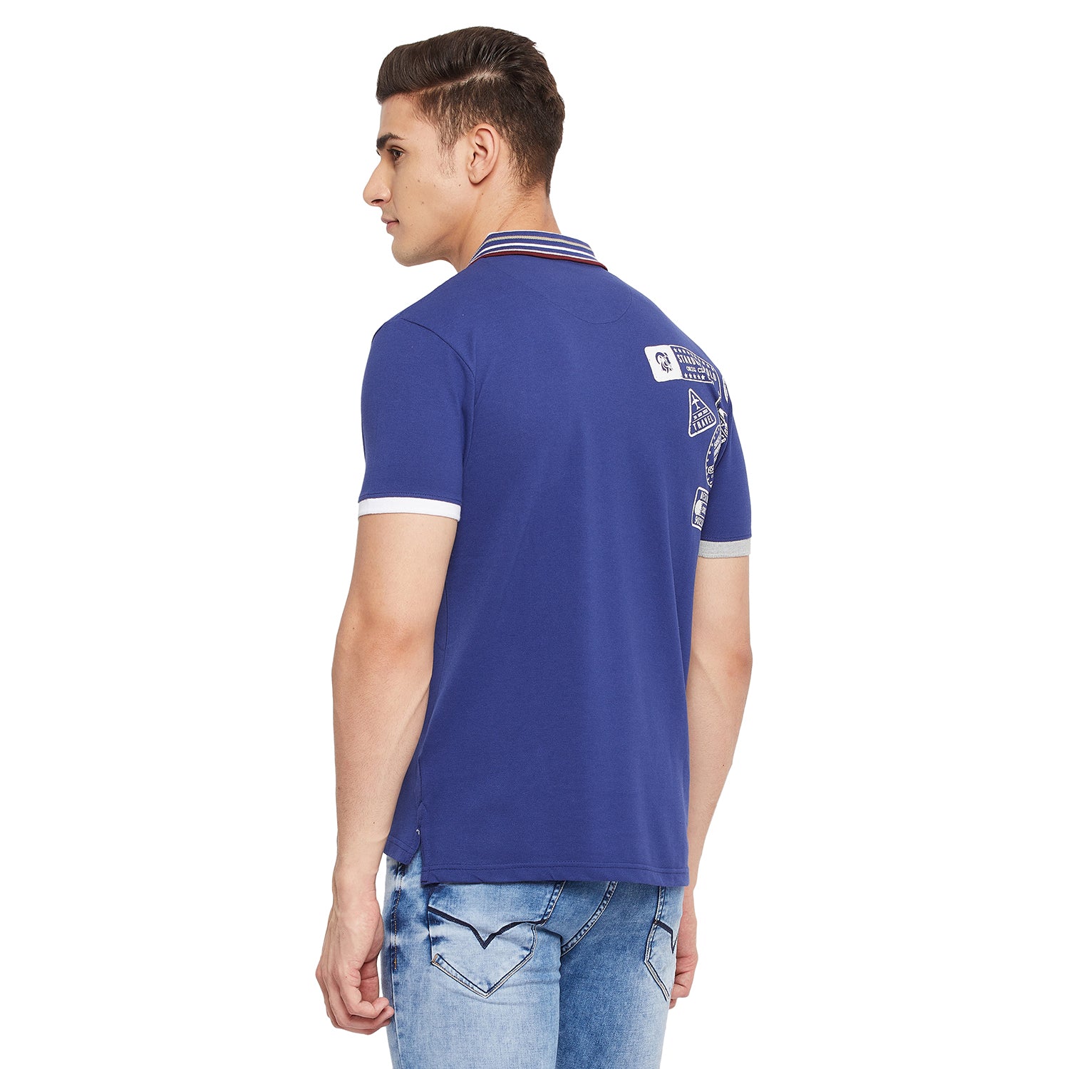 Duke Stardust Men Half Sleeve Cotton T-shirt (LF4709)