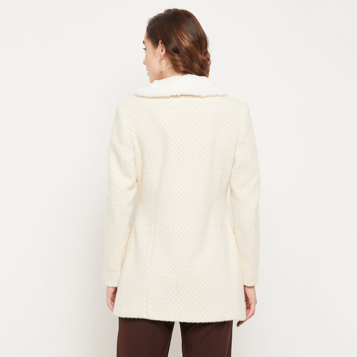 Duke Urban Women Collared Neck Coat (SDZC106)